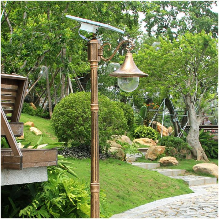 3m Héich Solar Energy Garden Light fir Garden Yard oder Solar Post Licht