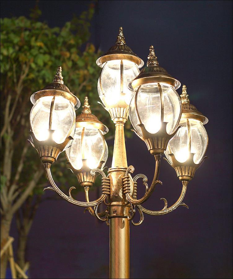 Nei Design Outdoor Decoration Garden Street Lamp Pole