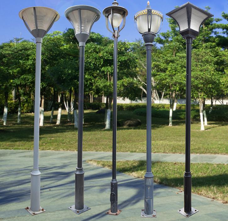 Lawn landscape lamp cap, road lamp, high pole lamp, leeft Courtyard lamp