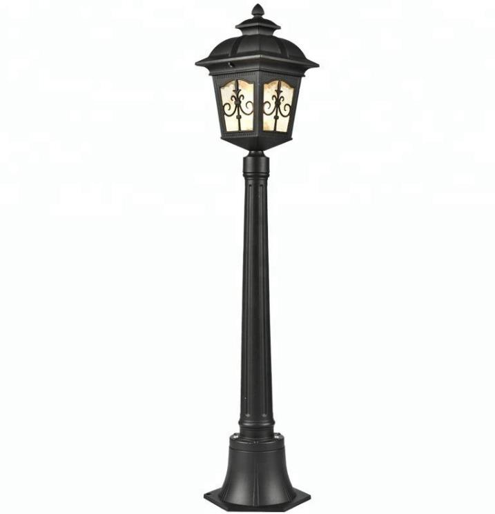 Dekoratioun antique aluminium Streets-Liichtbauel vun der Gardenlamppost